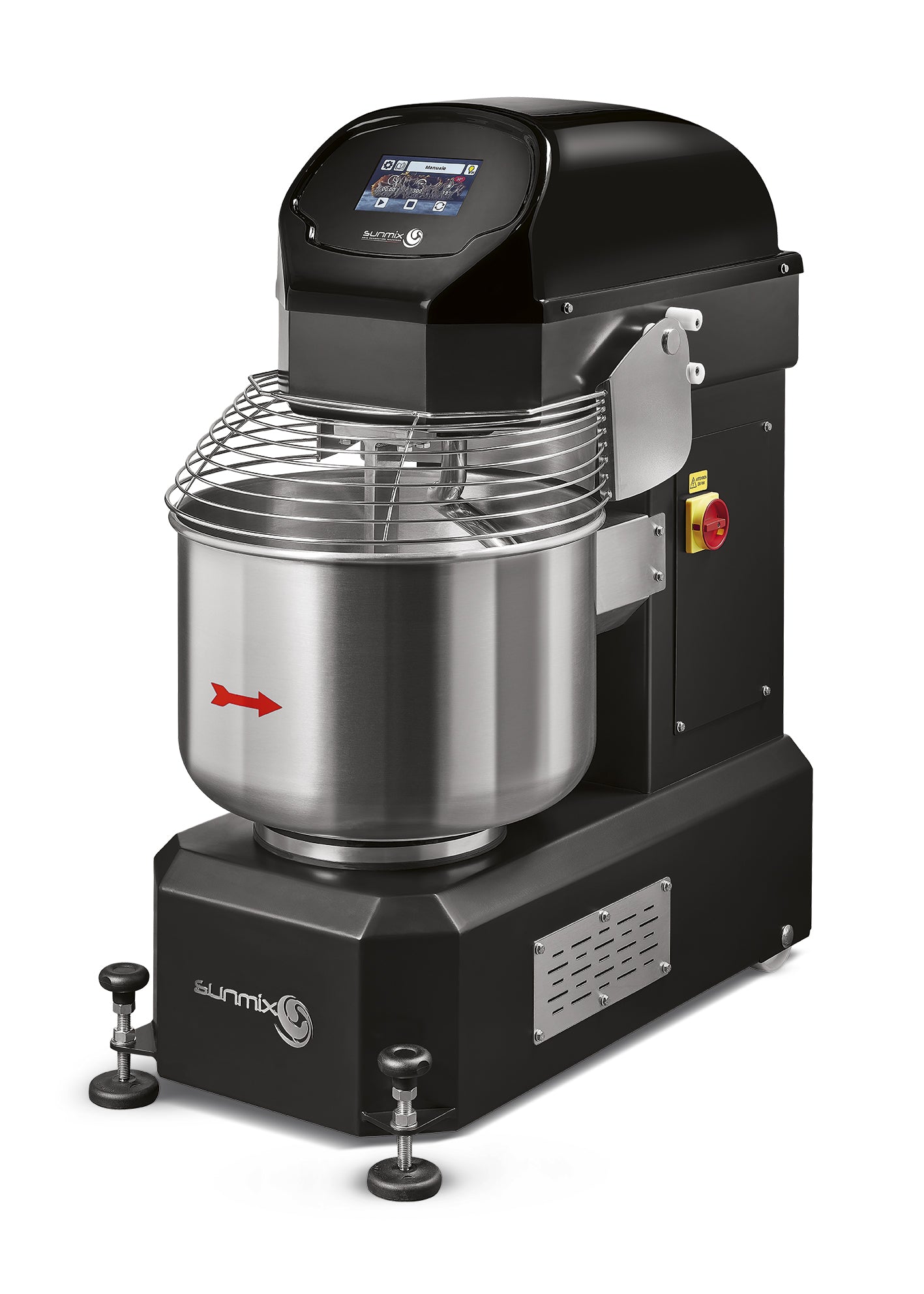 Sunmix SMART 50 spiral dough mixer in Nero Profondo