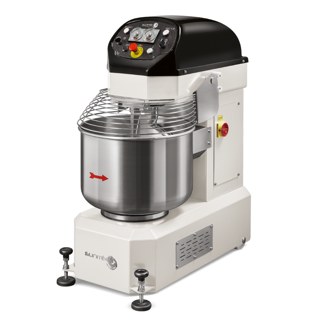 Sunmix SUN30 CL spiral dough mixer in Bianco Puro