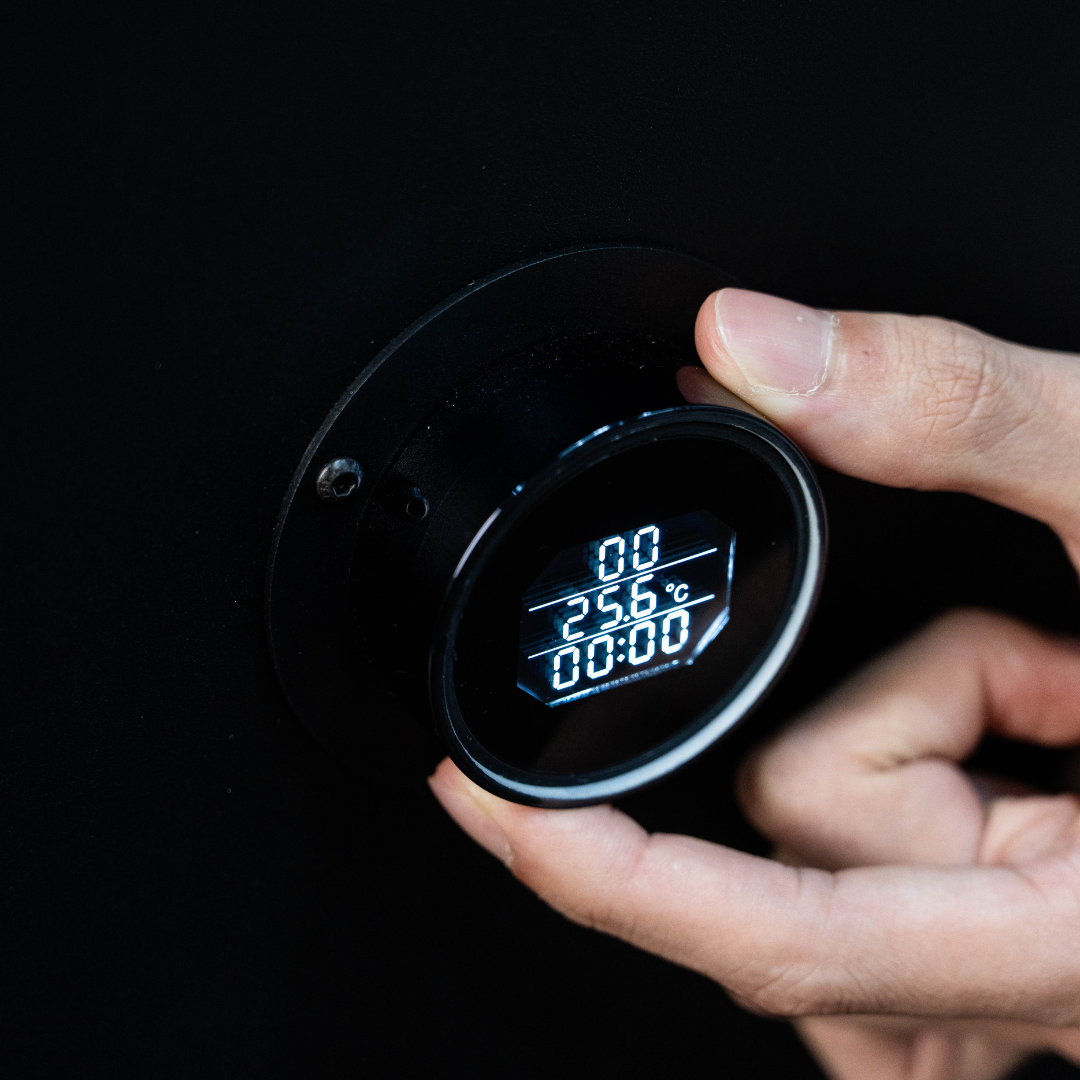 Digital timer and speed display