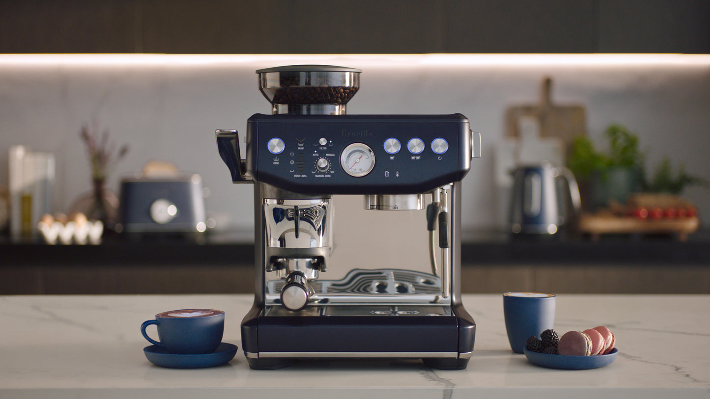 Breville Barista Express Impress BES876DBL Damson Blue
