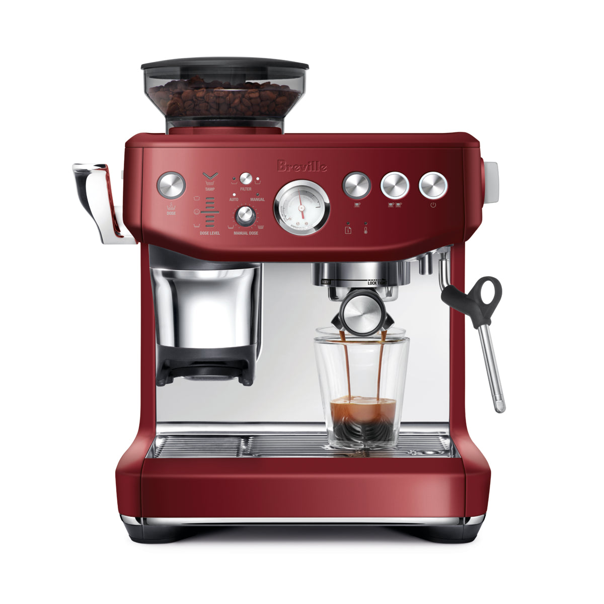 Breville Barista Express Impress BES876RVC Red Velvet