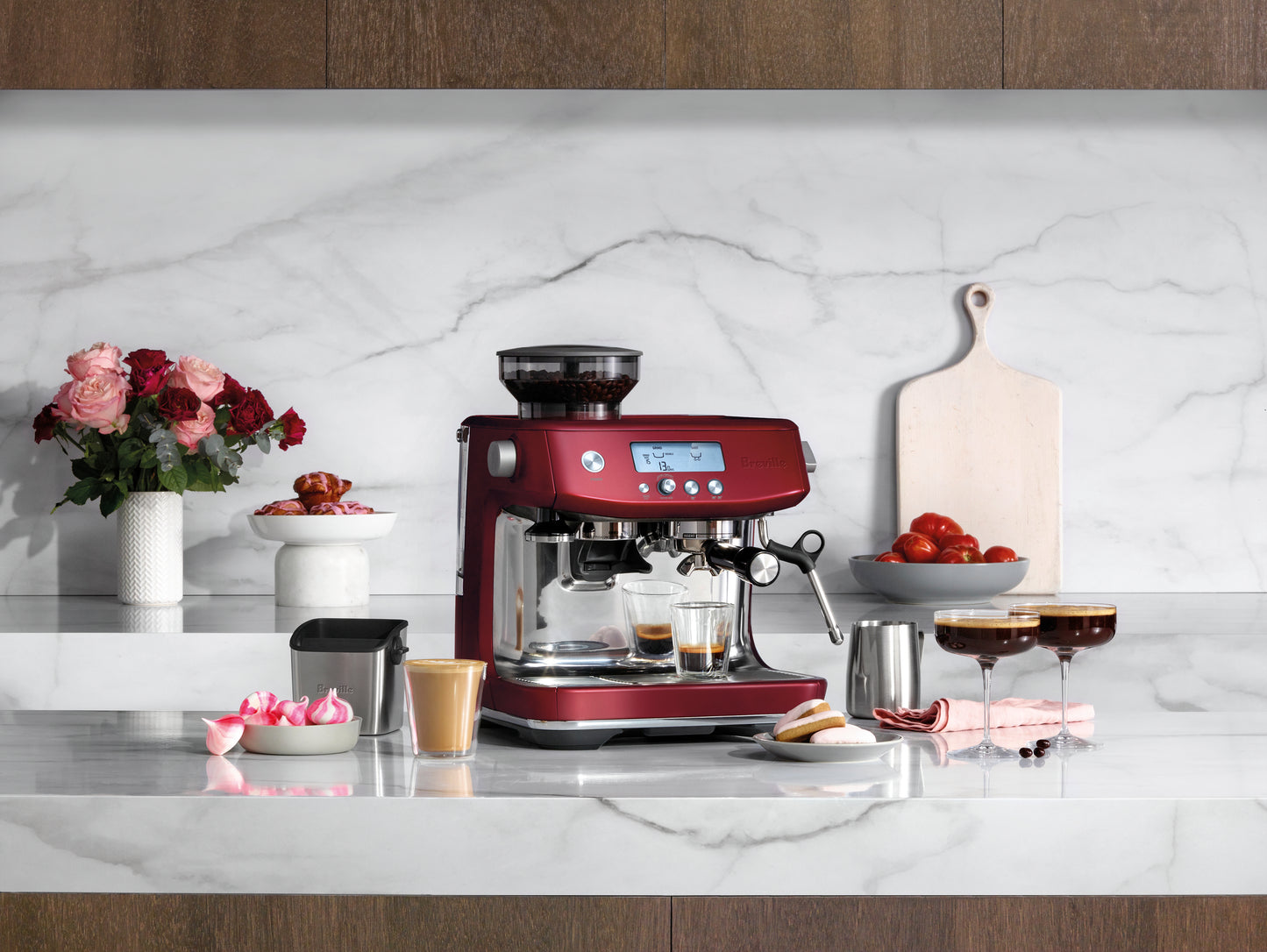 Breville Barista Pro BES878 Red Velvet