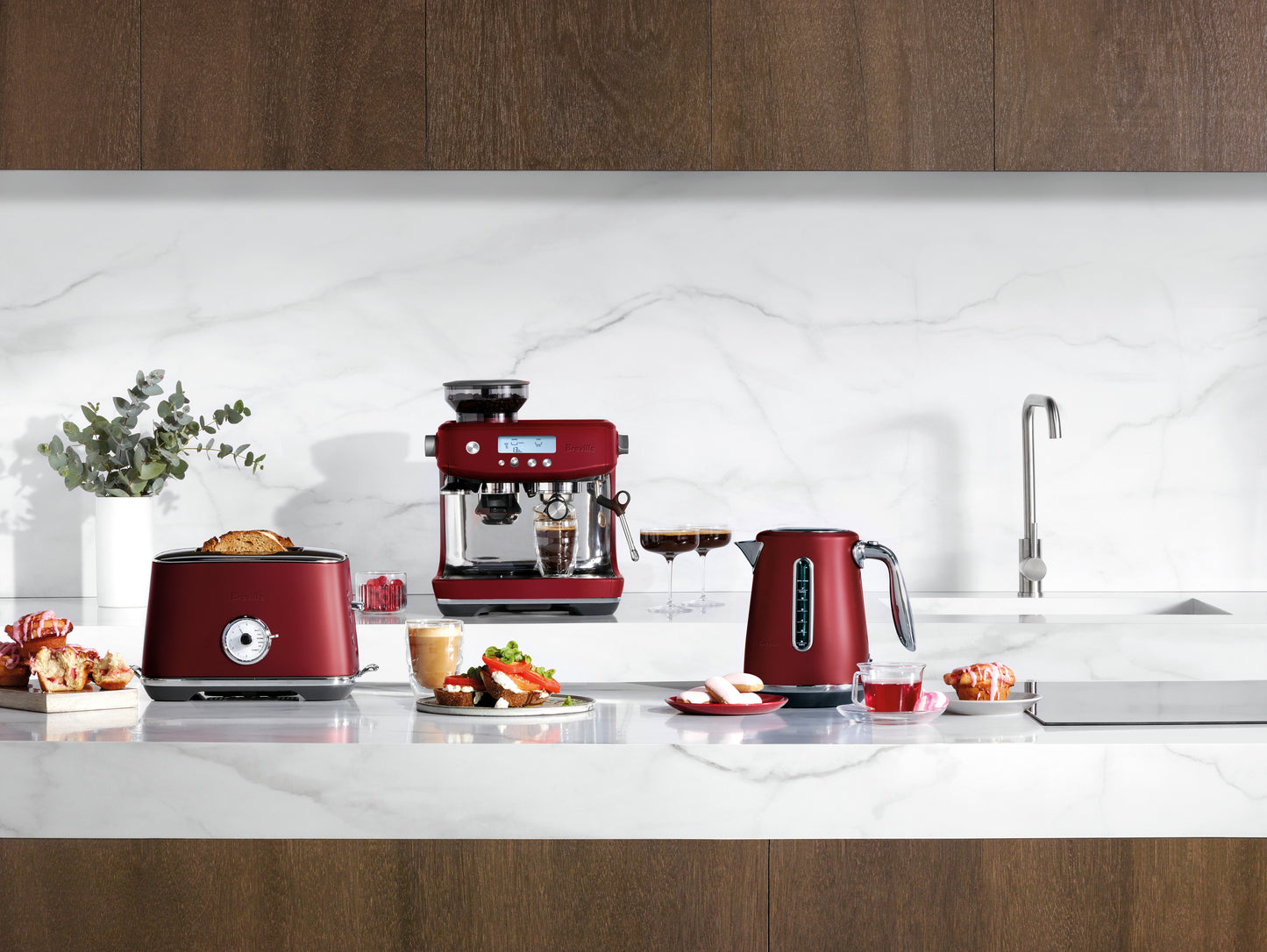 Breville Barista Pro BES878 Red Velvet