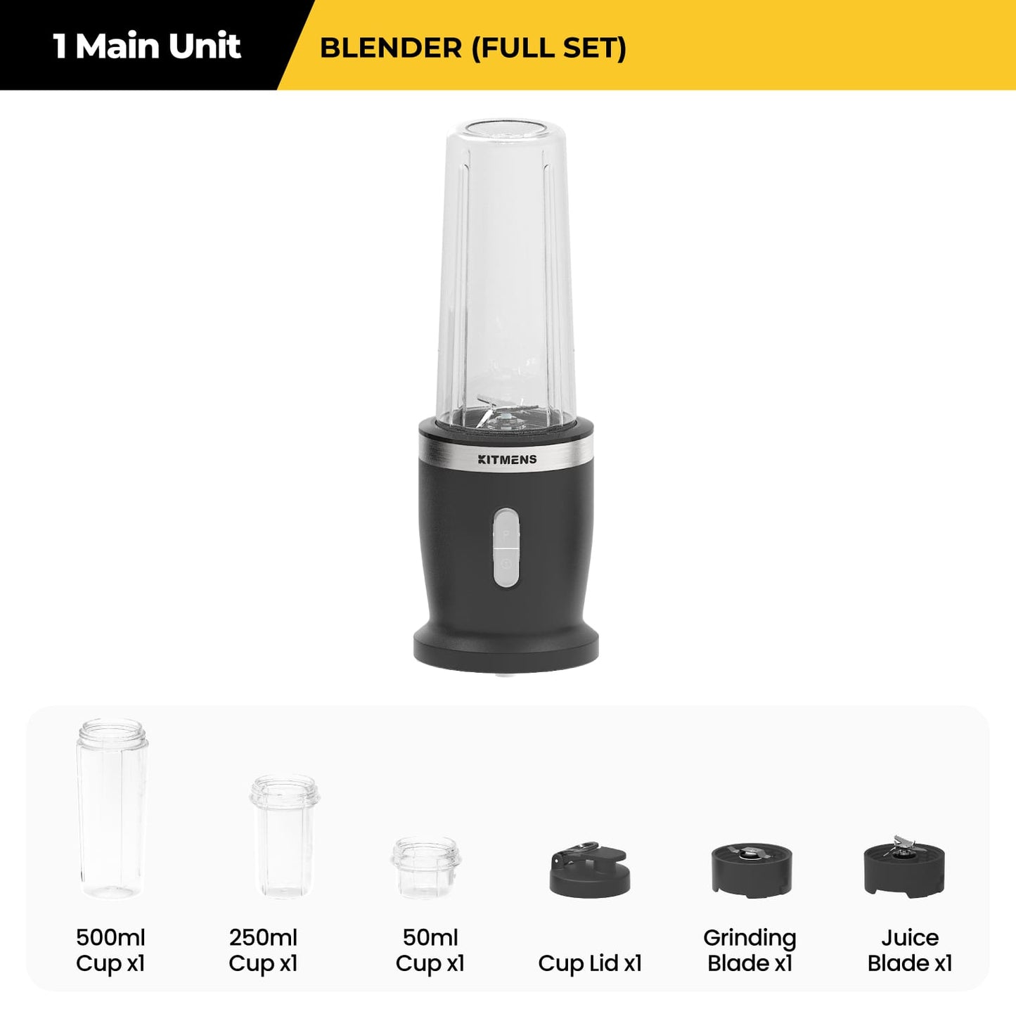 Kitmens ONE Cordless Personal Blender KM-CPB