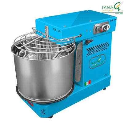 Famag IM10-S 10-Speed Removable Bowl Spiral Dough Mixer - Azzurro