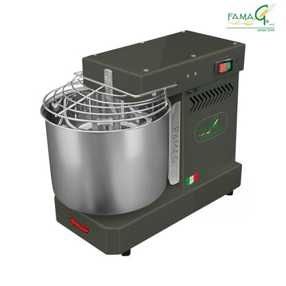 Famag IM10 Single Speed Spiral Dough Mixer - Charcoal