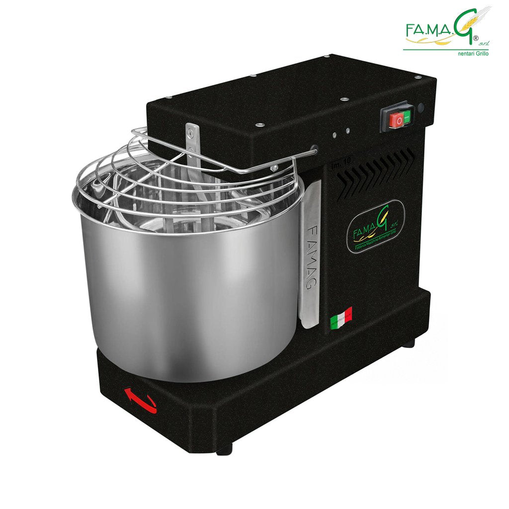 Famag IM10 Single Speed Spiral Dough Mixer - Galaxy