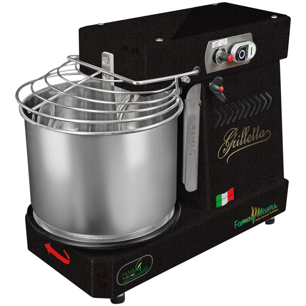 Famag IM5-S 10-Speed Removable Bowl Spiral Dough Mixer - Galaxy