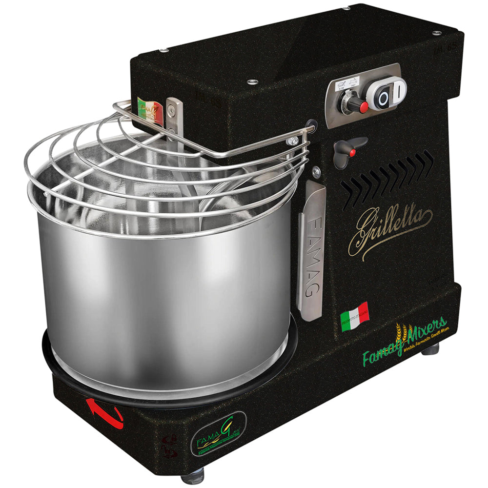 Famag IM6-S 10-Speed Removable Bowl Spiral Dough Mixer - Galaxy