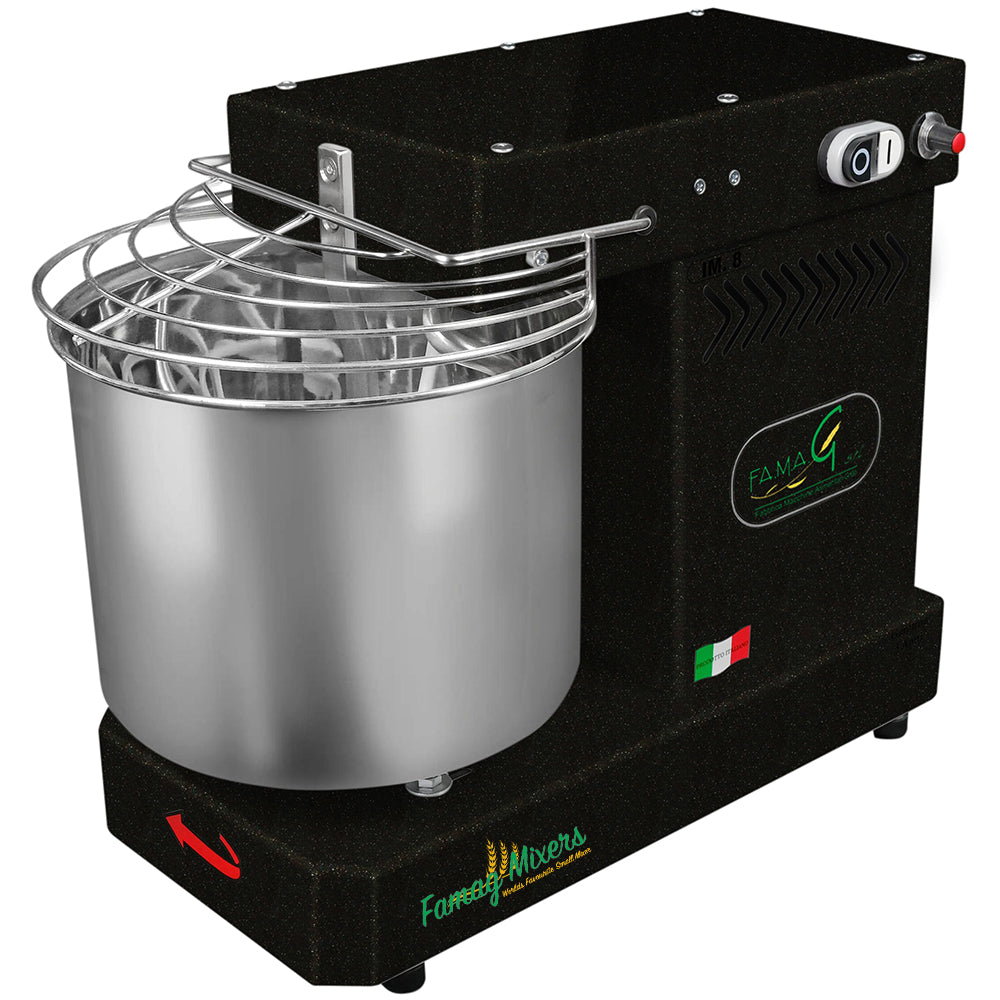 Famag IM8 Single Speed Spiral Dough Mixer - Galaxy