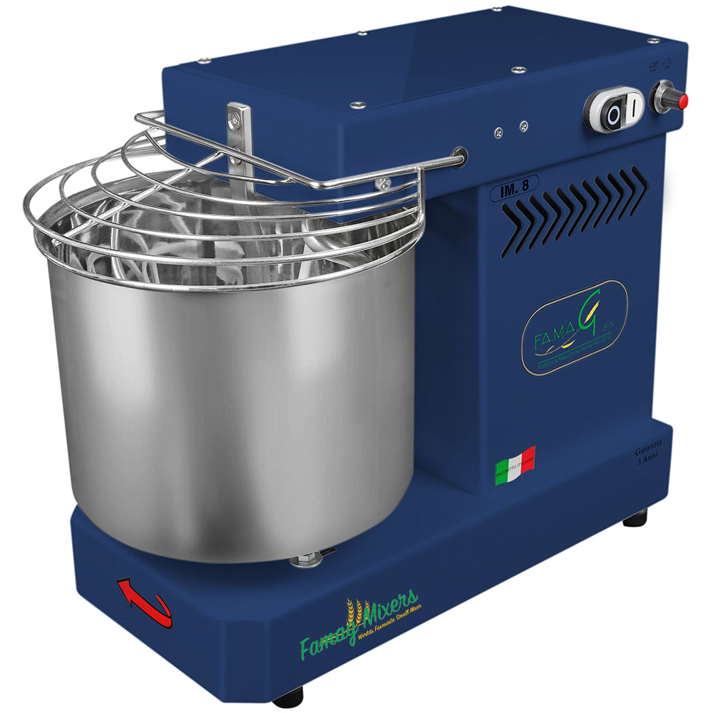 Famag IM8 Single Speed Spiral Dough Mixer - Marina