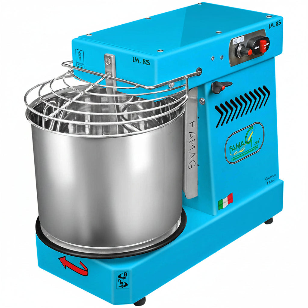 Famag IM8-S High Hydration Spiral Dough Mixer