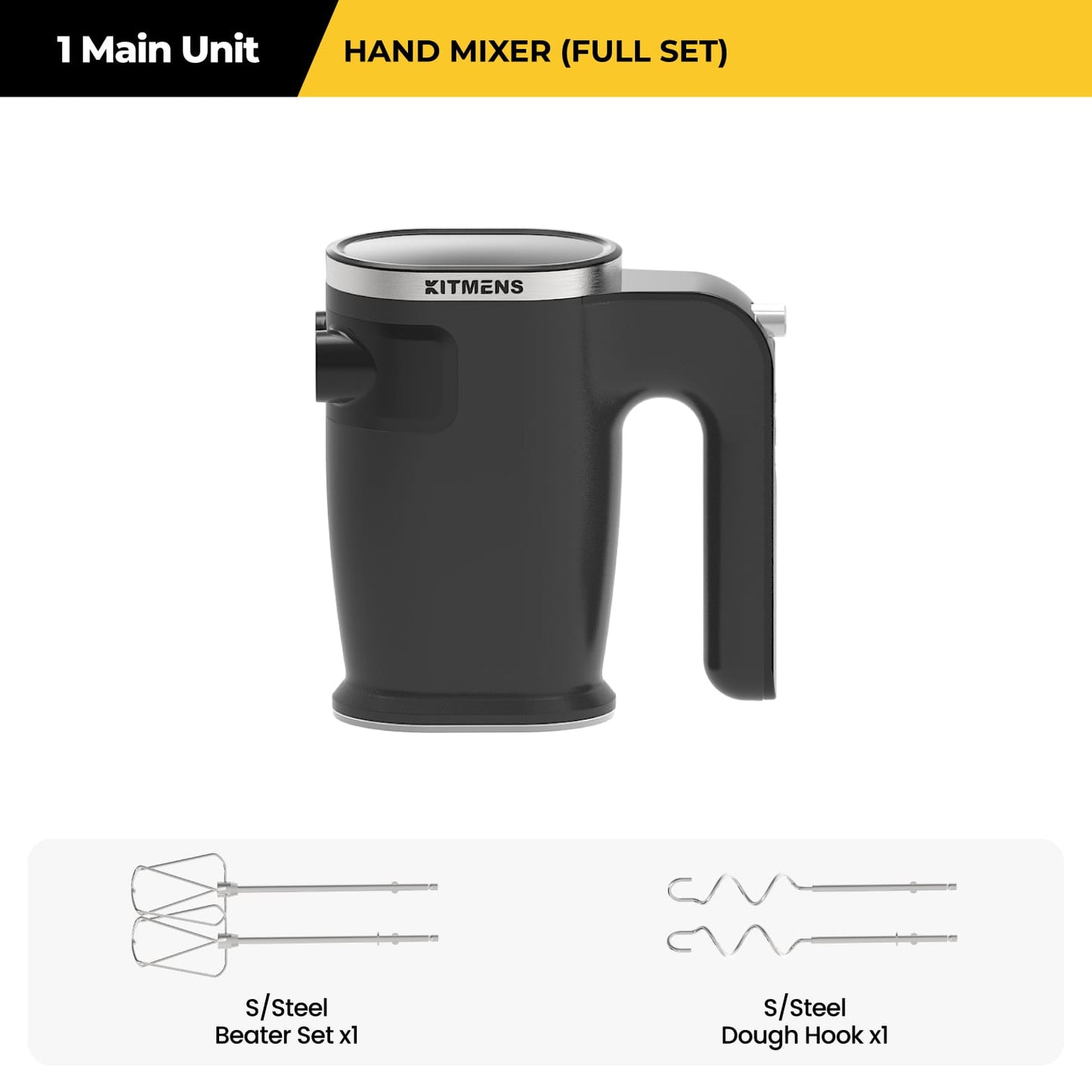 Kitmens ONE Cordless Hand Mixer KM-CHM