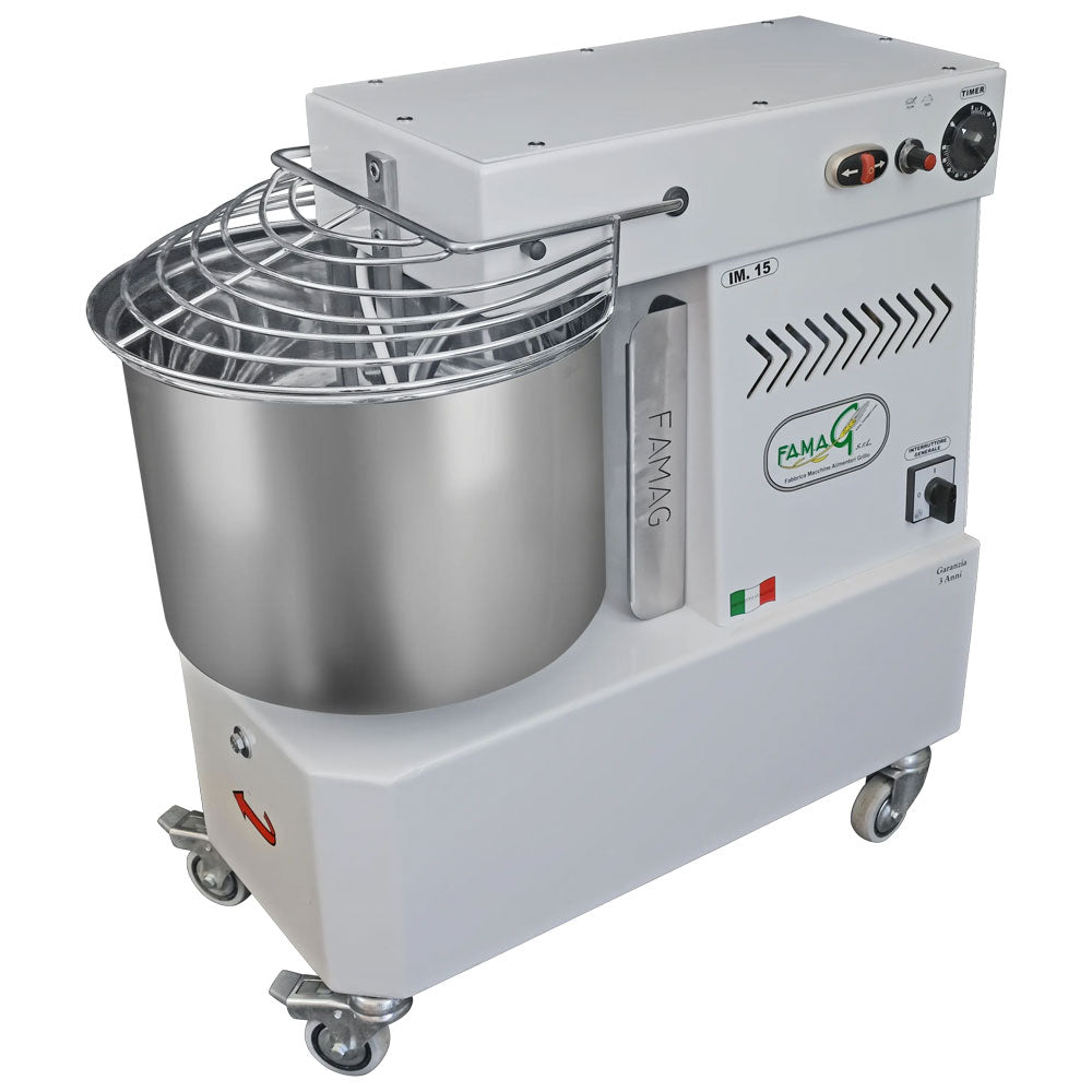 Famag IM15 10-Speed High Hydration Spiral Dough Mixer
