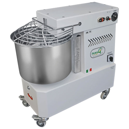 Famag IM15 10-Speed High Hydration Spiral Dough Mixer
