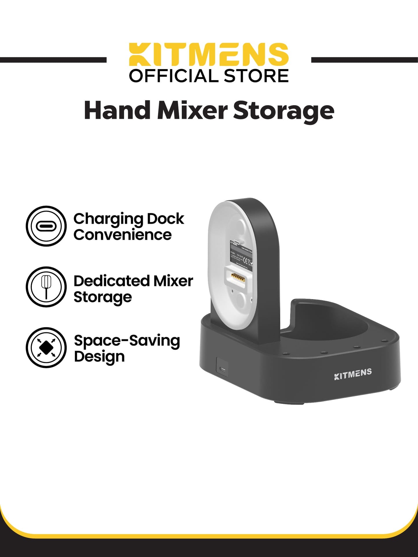 Kitmens ONE Hand Mixer Storage KM-HMS