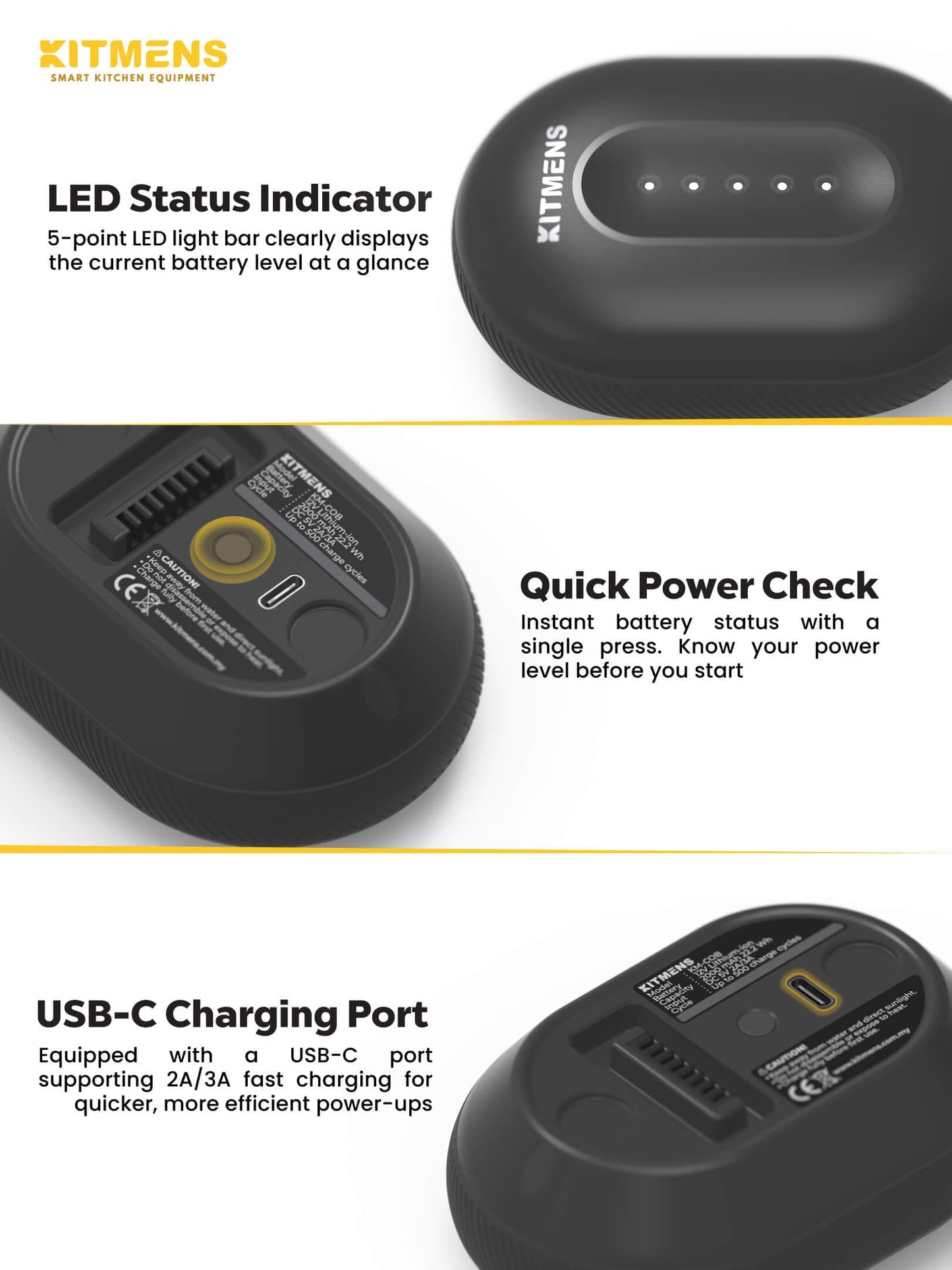 Kitmens ONE Cordless Battery KM-COB
