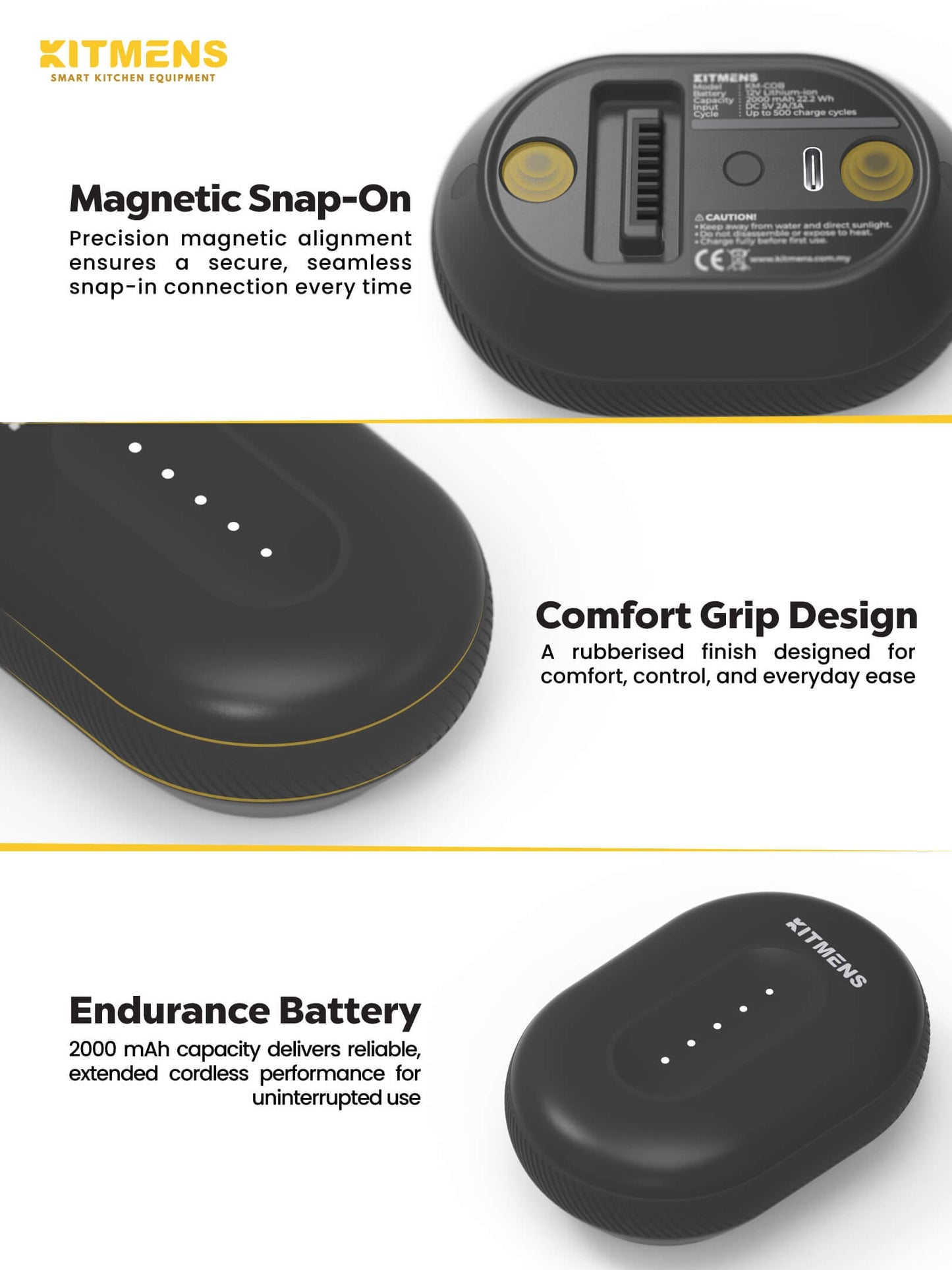 Kitmens ONE Cordless Battery KM-COB