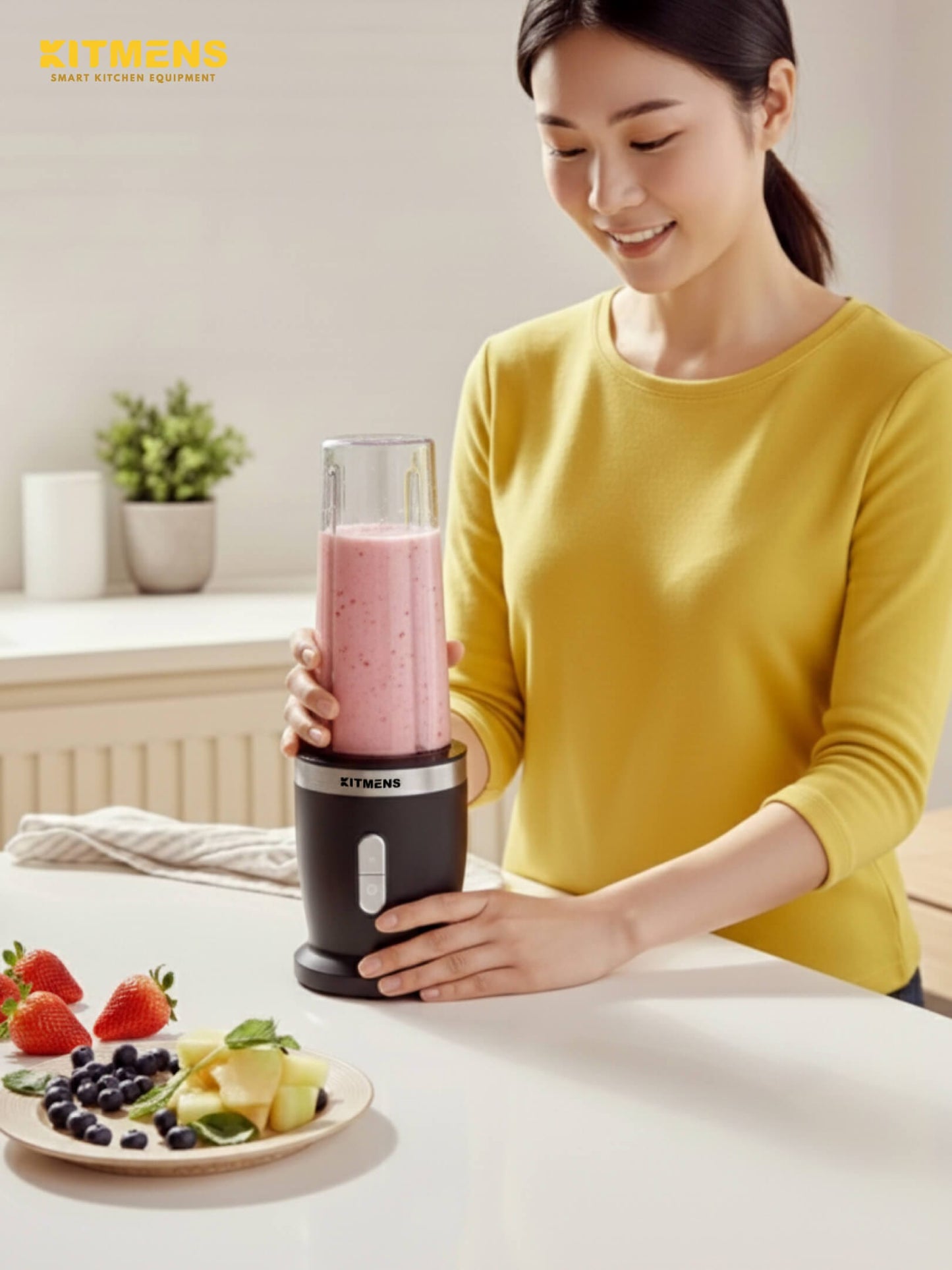 Kitmens ONE Cordless Personal Blender KM-CPB