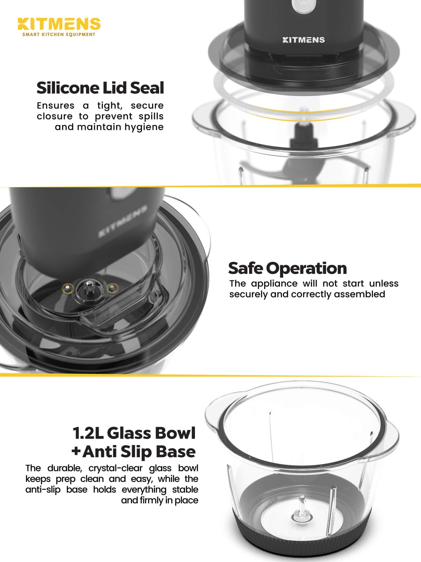 Kitmens ONE Cordless Chopper KM-CC