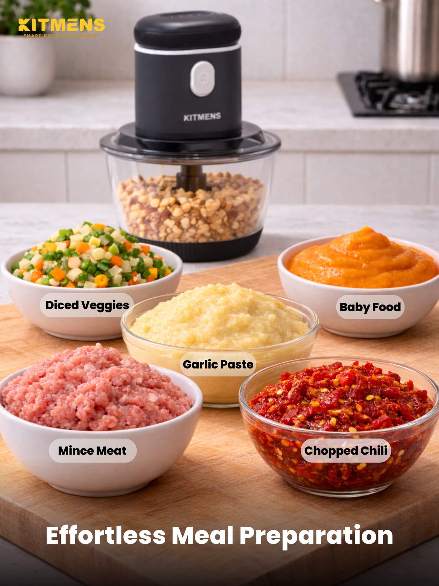 Kitmens ONE Cordless Chopper KM-CC