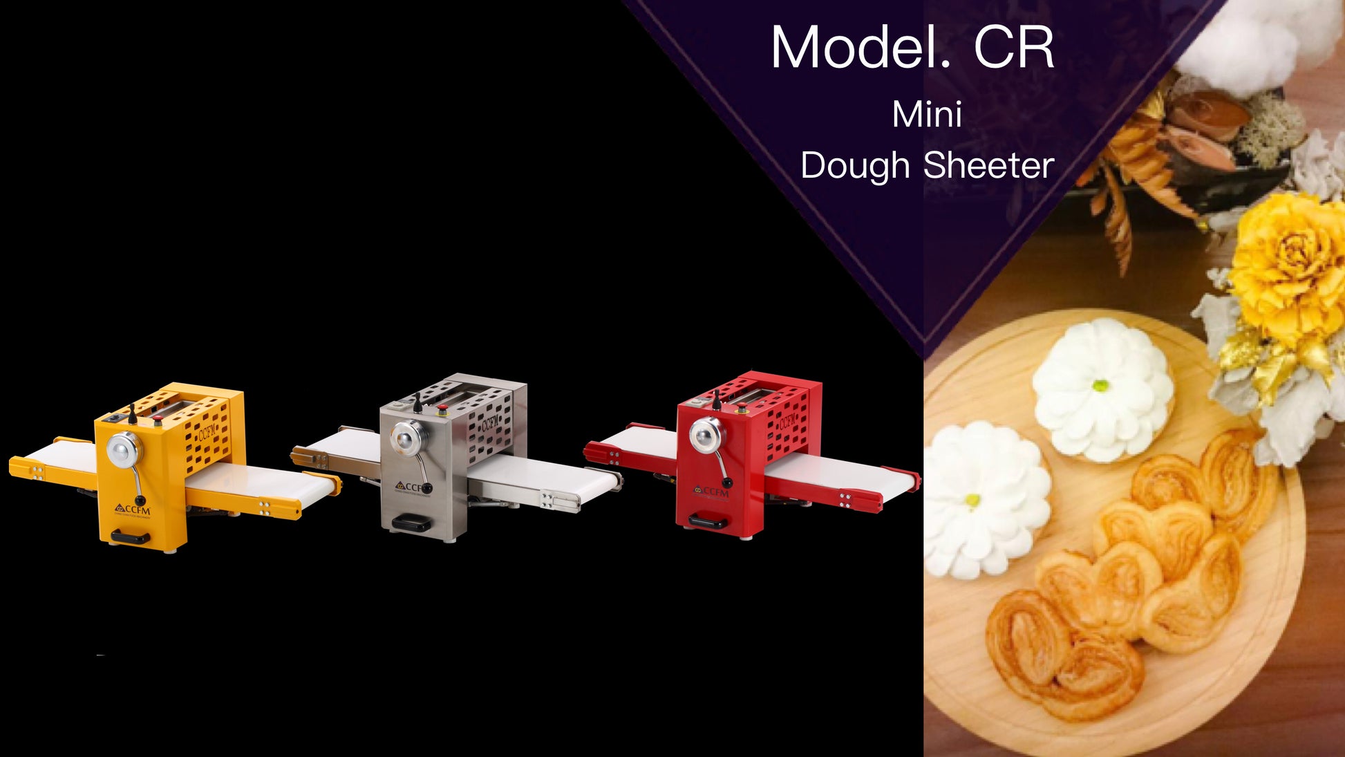 CCFM CR-MB-300 Mini Dough Sheeter