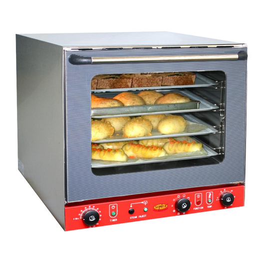Soner SCO-4MF — Multifunction Electric Convection Oven With Steam Injection, 4 Trays