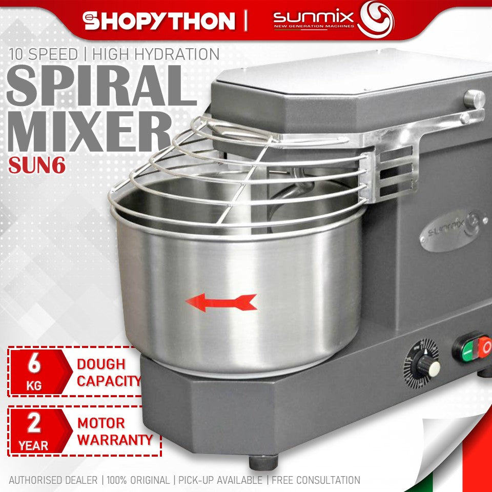 Sunmix Spiral Dough Mixer SUN6