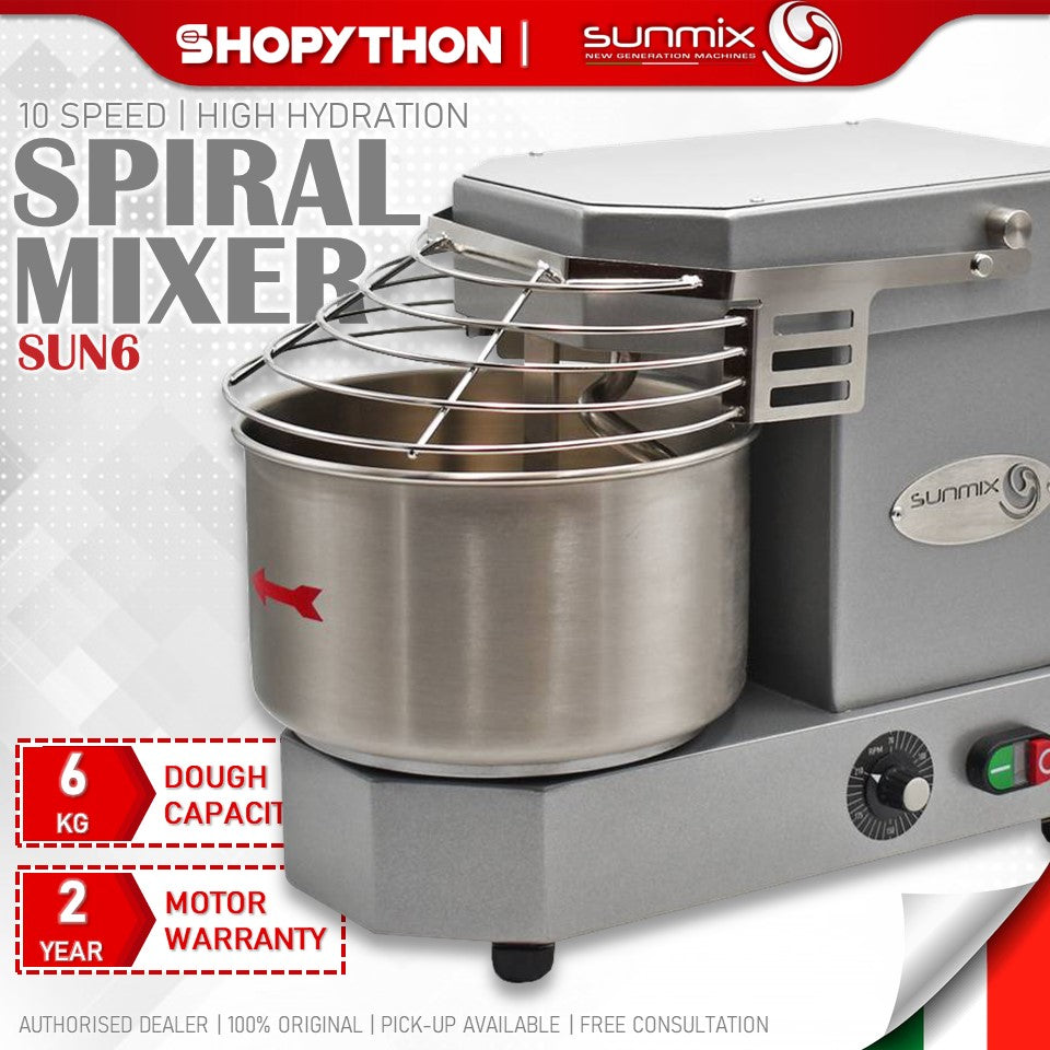 Sunmix Spiral Dough Mixer SUN6