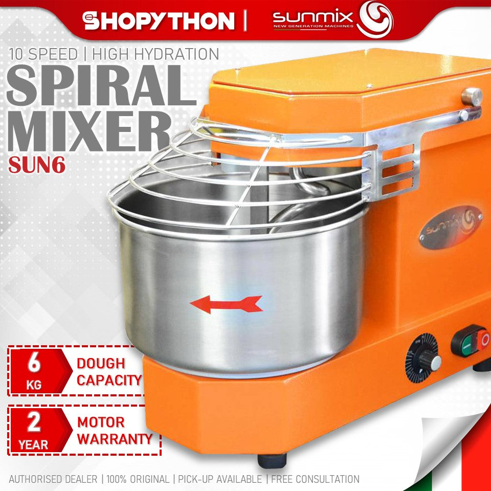 Sunmix Spiral Dough Mixer SUN6