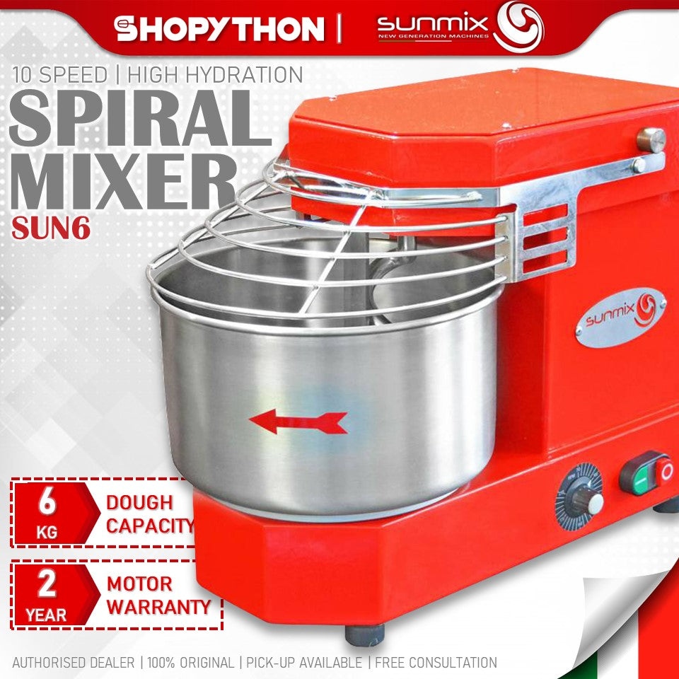 Sunmix Spiral Dough Mixer SUN6