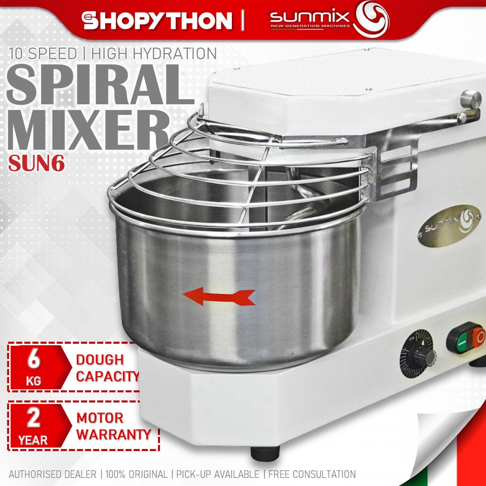 Sunmix Spiral Dough Mixer SUN6