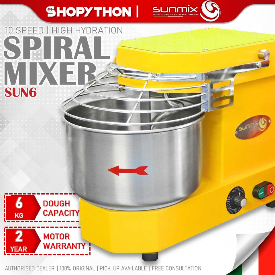 Sunmix Spiral Dough Mixer SUN6