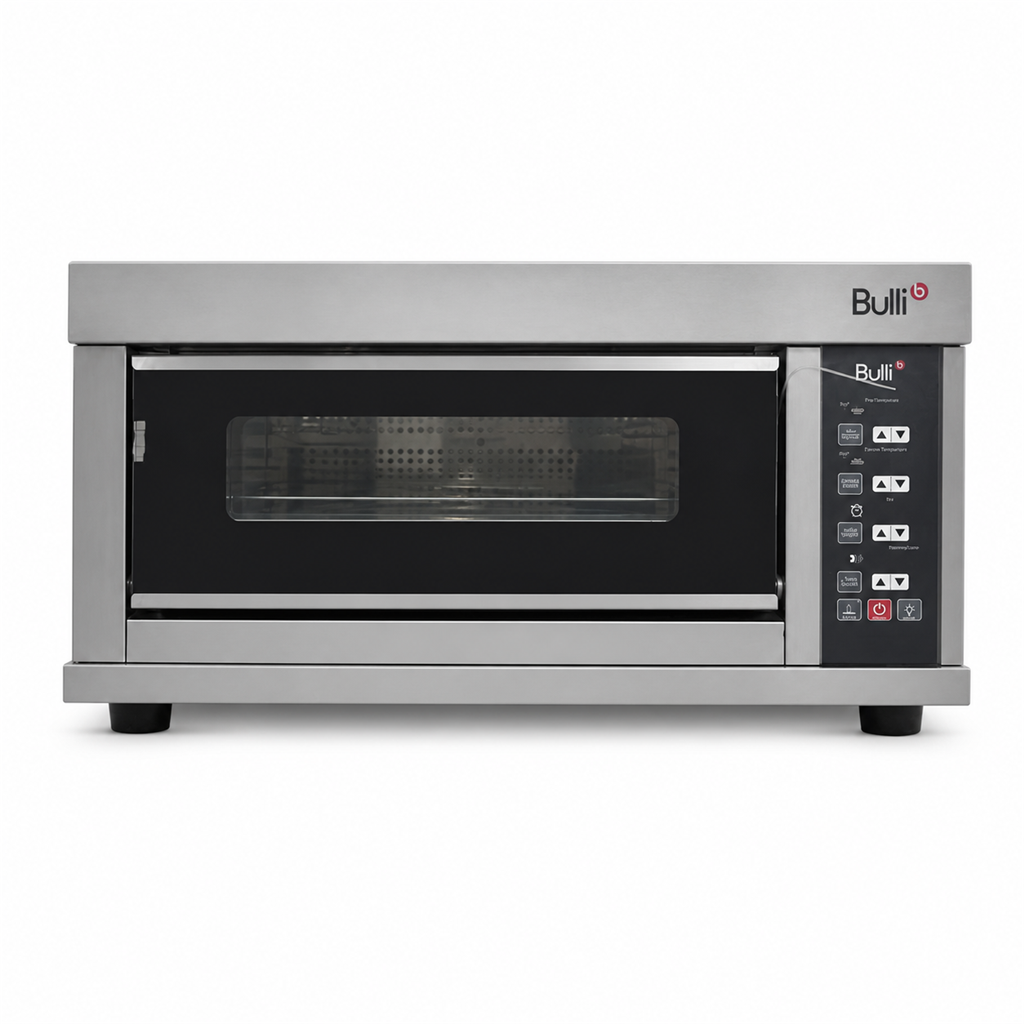 Bulli Electric Deck Oven DSL-1B with Steam Injection & Pizza Stone (600x400mm) — standardized product image