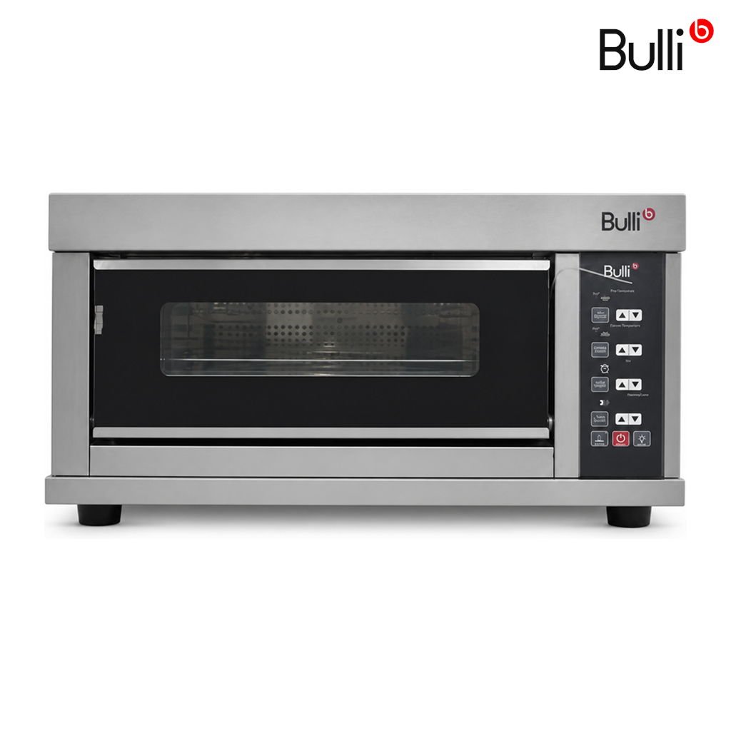 Bulli Electric Deck Oven DSL-1B with Steam Injection & Pizza Stone (600x400mm) cover
