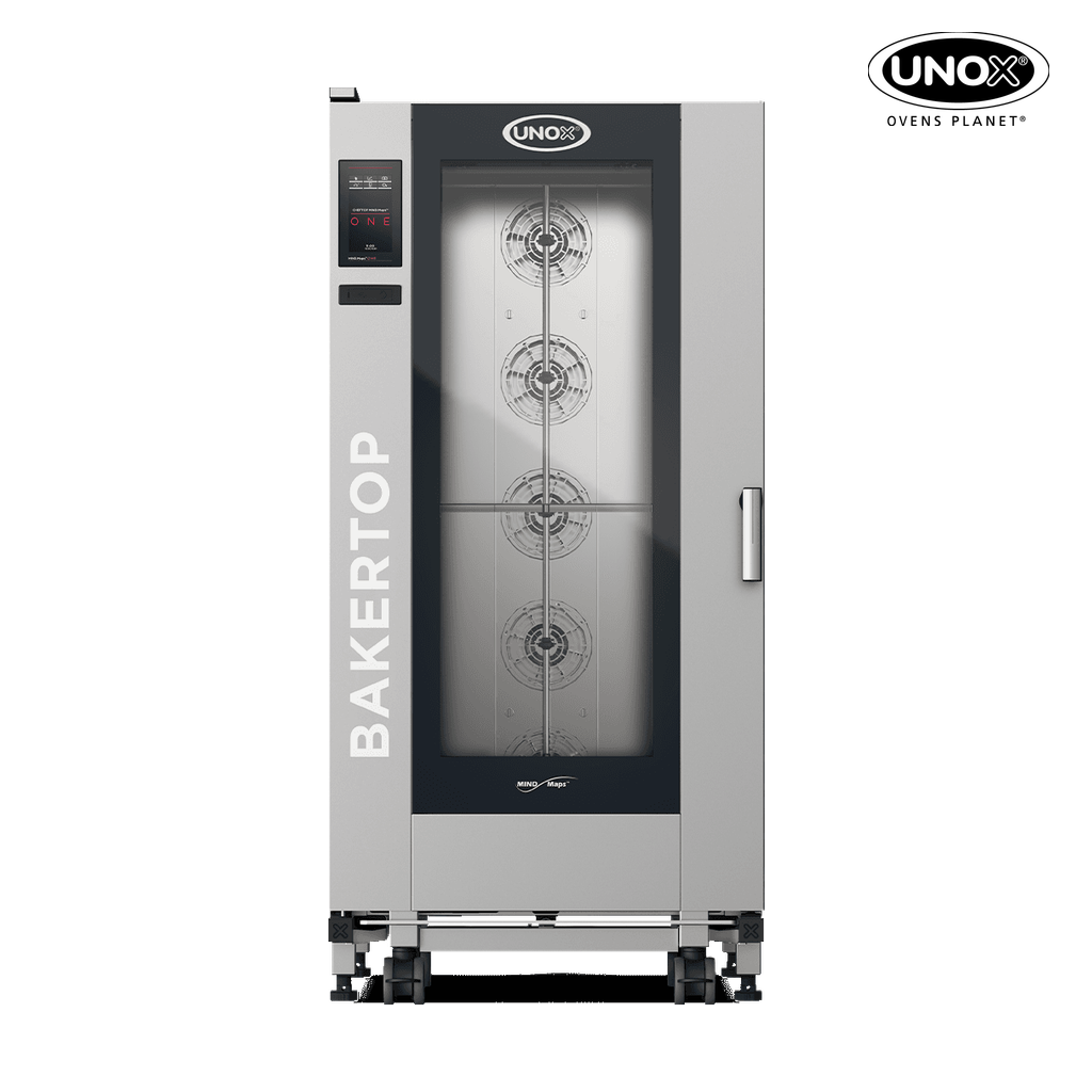 16 trays 600x400 Render of UNOX BAKERTOP MIND.Maps™ ONE commercial combi oven XEBL-16EU-E1RS.