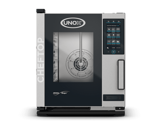 5 trays GN 1/1 Render of UNOX CHEFTOP MIND.Maps™ PLUS commercial combi oven XECC-0513-EPRM.