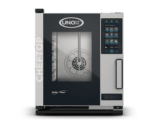 5 trays GN 2/3 Render of UNOX CHEFTOP MIND.Maps™ PLUS commercial combi oven XECC-0523-EPRM.