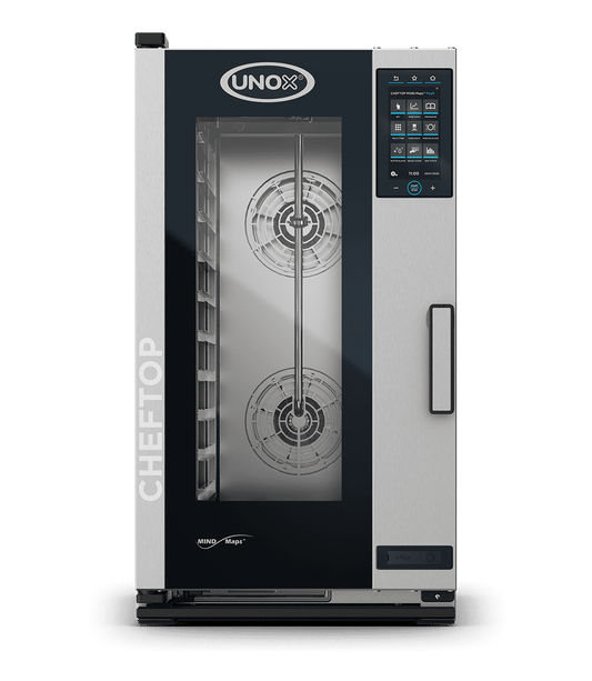 10 trays GN 1/1 Render of UNOX CHEFTOP MIND.Maps™ PLUS commercial combi oven XECC-1013-EPRM.