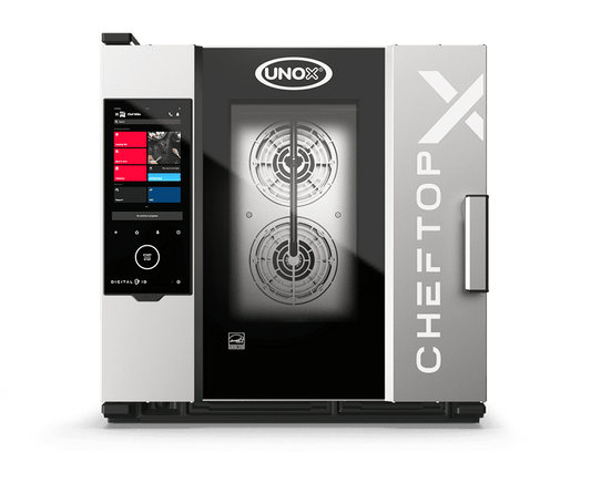 6 trays GN 1/1 Render of UNOX CHEFTOP-X™ commercial combi oven XEDA-0611-GXRS.