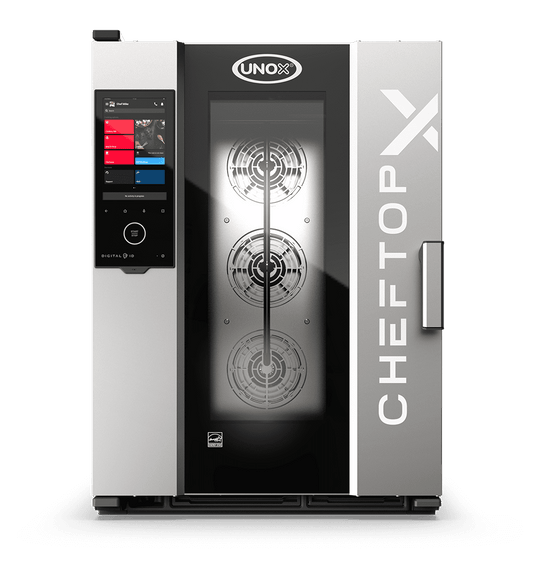 UNOX CHEFTOP-X XEDA-1011-GXRS commercial gas combi oven, 10 trays GN 1/1