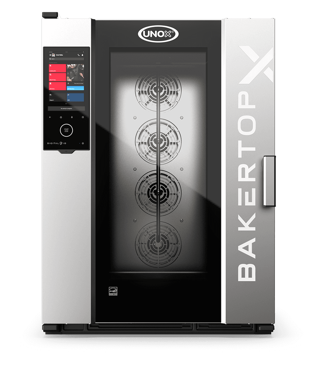 10 trays 600x400 Render of UNOX BAKERTOP-X™ commercial combi oven XELA-10EU-EXRS-PO.
