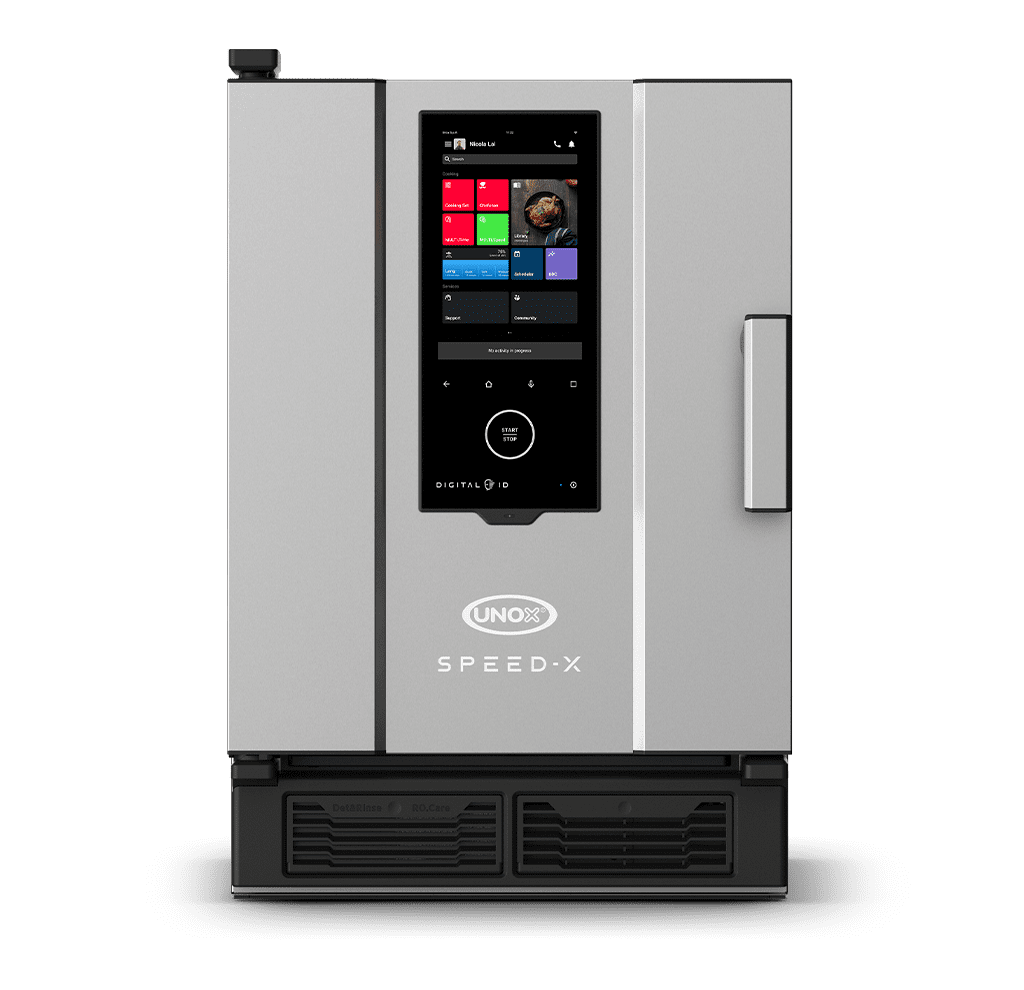 UNOX SPEED-X XEPA-0523-EXRN commercial combi speed oven, 5 trays GN 2/3