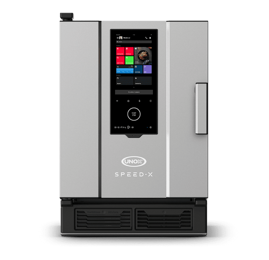 UNOX SPEED-X XEPA-0523-EXRN commercial combi speed oven, 5 trays GN 2/3