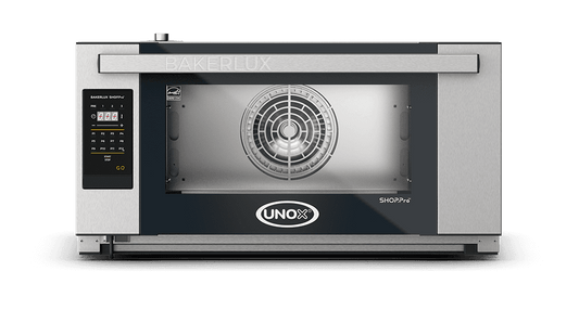 3 trays 600x400 Render of UNOX BAKERLUX SHOP.Pro™ GO commercial convection oven XEFR-03EU-EGDN.