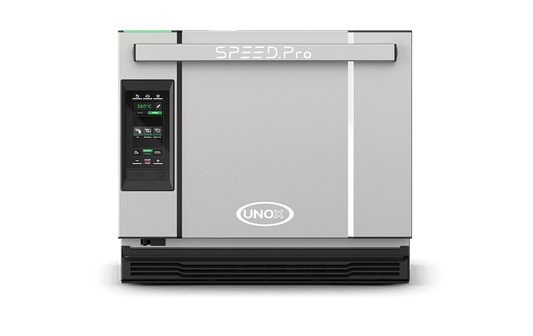 3 trays 460x330 (BAKE) Render of UNOX SPEED.Pro™ commercial convection speed oven XESR-03HS-MDDN.