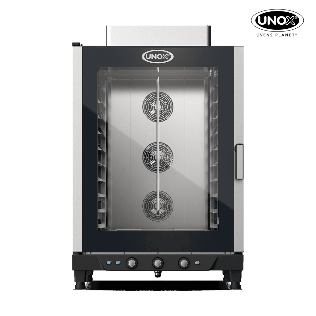 10 trays 600x400 Render of UNOX BAKERLUX™ & LINEMISS™ commercial convection with humidity oven XB813G.