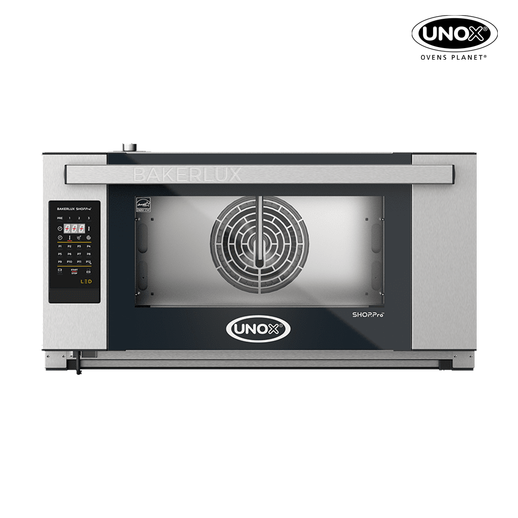 3 trays 600x400 Render of UNOX BAKERLUX SHOP.Pro™ LED commercial convection with humidity oven XEFR-03EU-ELDP.