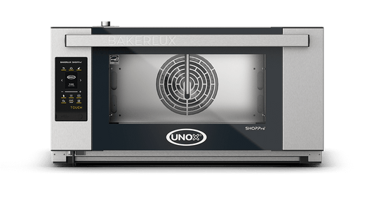 3 trays 600x400 Render of UNOX BAKERLUX SHOP.Pro™ TOUCH commercial convection with humidity oven XEFR-03EU-ETDV.
