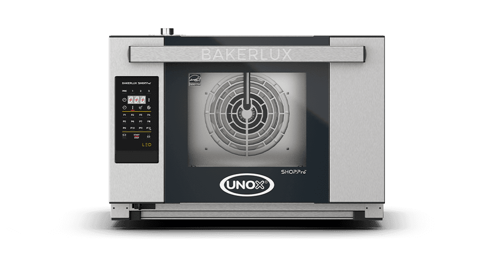 3 trays 460x330 Render of UNOX BAKERLUX SHOP.Pro™ LED commercial convection with humidity oven XEFR-03HS-ELDP.